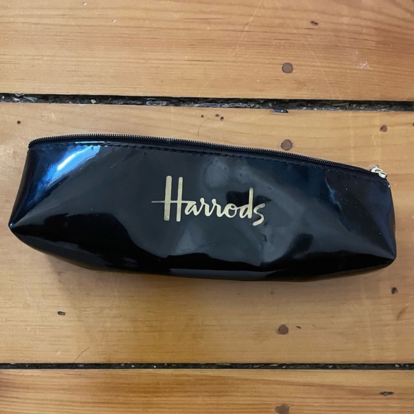 Harrods black patent small pencil case - Picture 5 of 5
